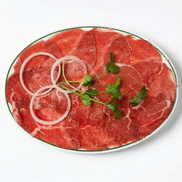 Beef Tenderloin Hot Pot/Bò Nhúng Dấm.